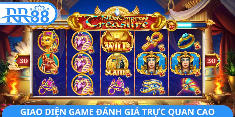 Giao diện game đánh giá trực quan cao