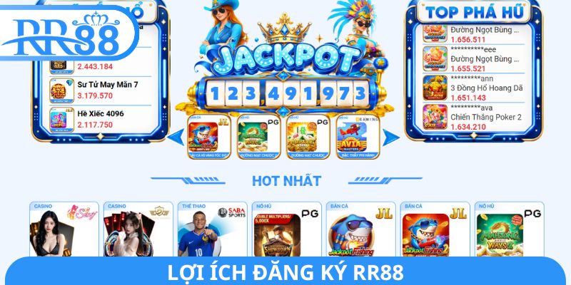 Lợi ích đăng ký RR88