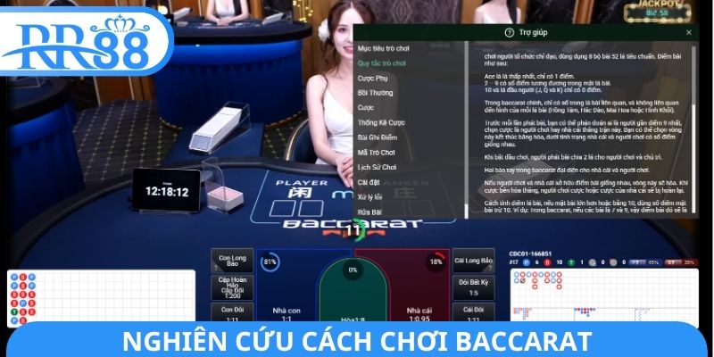 Nghiên cứu cách chơi Baccarat