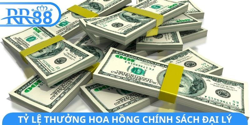 Tỷ lệ thưởng hoa hồng cụ thể theo chính sách đại lý